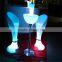 rechargealble led table stand led furniture table with led table with led lighted