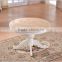 marble top round dining table upscale suits foshan hotel furniture
