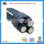 NO.3459- 11kV 33kv 4 core cable aluminium XLPE insulated overhead abc aerial bundled cable manufacturer