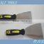 JL01-025 # Stainless steel spatula / rubber handle with metal putty knife