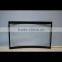 factory direct tempered glass for curved-display