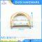 Fashion Leather Bag Making Accessories Hot selling Metal Bag Buckle Hardware D Ring