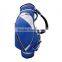 New Design Blue PU Golf Bag / Golf Staff Bag