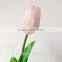 New arrival real touch PVC flowers tulips with scent artificial tulip