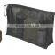nylon balck mesh cosmetic bags/mesh cosmetic bag black shenzhen factory
