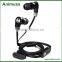Portable Magnetic water proof audio sport music earpieces earbuds earphone splitter with mic