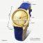 Accessories For Women 2016 Blue Leather China Watch Manufacturer