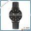 top leather luxury watch alloy case watch quartz watch waterproof genuine leather band watch the classic alloy watches