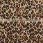 yellow coffee leopard plain pattern polyester spandex transparent fabric