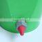 20QT Calf Feeding Bucket with One Feeding Nipple