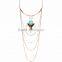 New Design Fashion Crystal Necklaces Women Luxury Statement Diamond Necklace Jewelry SKA8454