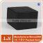 Velvet insert luxury small PU leather black cardboard watch box