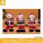 Low Price Handmade Holiday Gift Three Snow Man Christmas Ornament