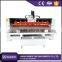 new condition sculpture high efficiency 4 axis cnc wood engraving machine