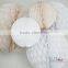 Colorful Party Decoration Ball Wedding Honeycomb Bell Wedding Hanging Bell