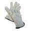 Cheap price cowhide split leather car driving gloves