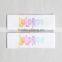 Labeling Factory Custom Woven Label Made by 50D Yarn for Continental-cut Shirt