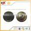 custom brand logo aluminum metal jeans button