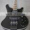 4 string neck through body electric bass guitar