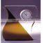 Clear white K9 crystal table clock for home decoration