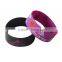 2016 bulk cheap plain silicone wristbands bracelets with logo printed