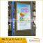 Factory direct sale double sided snap aluminum frame hanging LED light box