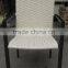 Rattan furniture restaurant wicker dining stacking arm chair YC301