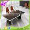 2016 New boss series Office Furniture High End Modern Negotiation Room Use Office Meeting Table With Aluminum Edge-banding                        
                                                Quality Choice