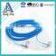 Black color specialized cheap sprial cord lanyard on China market