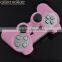 Wholesale Pink Protective Soft Silicone Case Skin for PS3 Controller