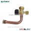 Hot sell 1/2 inch brass ball service valve for air conditioner