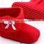 Winter children christmas red bow boots high quality soft sole new model toddler girls boots