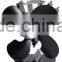New Design High Airflow Low Start Wood Burning Heat Powered Stove Fan