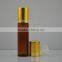 roll on bottle 10ml amber glass roller bottle