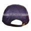Flat birm plain blank black 5 panel snapback hats/custom hats