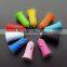 2.1A dual usb car charger rubber oil 2 port usb wireless car charger