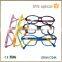 Top sale reflected tone kids reading glasses ,high-luminance color baby optical frame