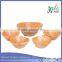 Set of 5 Stackable Bowls Home Bamboo Salad Bowl Set