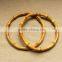 Wholesale OEM round ring bamboo handle clutch frame,bag handle