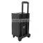 USB/ FM radio powered wooden active battery loudspeaker