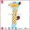 New Promotional soft baby rattle,soft baby toys with animal designs
