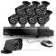 Zmodo QR code scan two-way audio 1080P IP Camera 8CH NVR sPoe System