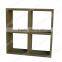 Living room cube book shelf