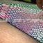 Silver Reflective Mesh Fabric Material for Shoes