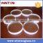 High temperature resistant crystal glass
