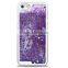 PC material matte hard cover hourglass bling glitter phone case for iPhone6/6s