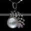 super luxury 18K gold 14mm white south sea pearl necklace