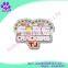 inc Alloy Material Type and Alloy Jewelry Main Material Silk fabric flower lapel pins
