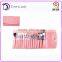 Hot sale makeup brush set 15 piece with different colors