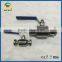 HF1A003 DN20 Top Quality Low Price 304 Stainless Steel Sanitary Ball Valve